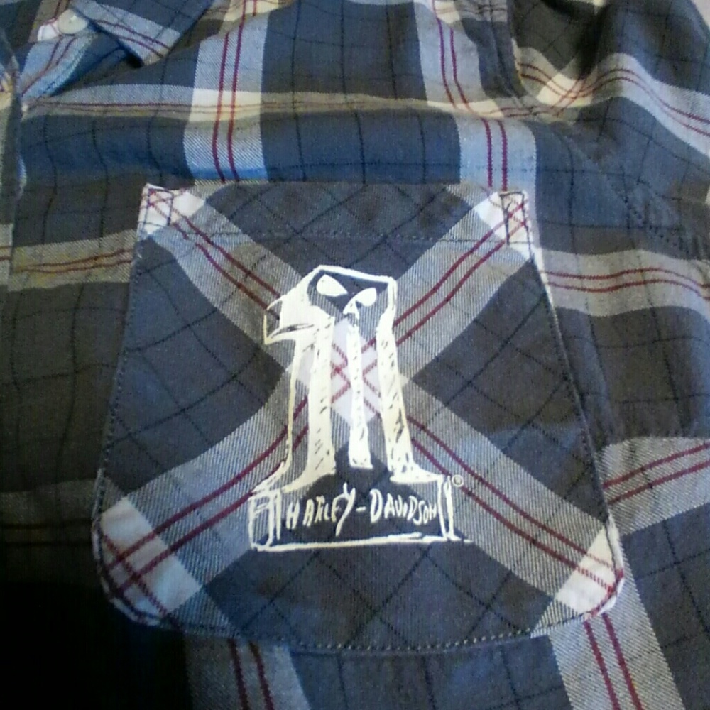 Harley Garage Collection Button Down